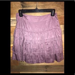 Purple skirt